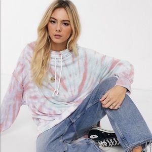 We the Free Best Catch Long Sleeve Tie Dye Sweatshirt